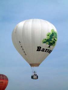 G-HOUS hot air balloon, added to the archive 27 August 2026. Photograph by Andrew Garrett