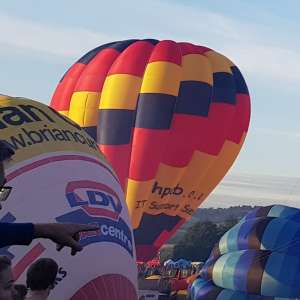 G-HPCB hot air balloon, an Ultramagic S-90
