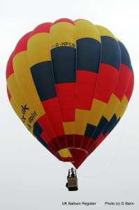 G-HPCB hot air balloon, an Ultramagic S-90. Photograph by Balloon Spotters Archive