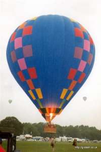 G-HUGO hot air balloon, added to the archive 27 August 2026. Photograph by G Duke