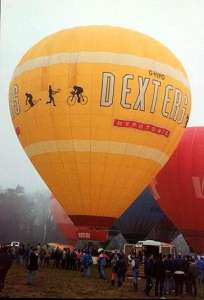 G-HYPO hot air balloon, added to the archive 27 August 2026. Photograph by Andrew Garrett