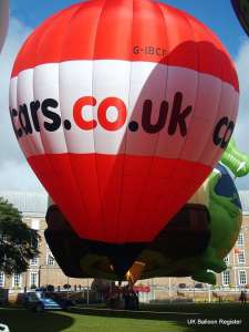 G-IBCF hot air balloon, added to the archive 27 August 2026. Photograph by Matt Cleaves