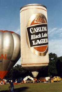 G-IBET hot air balloon, a Cameron CAN-70. Photograph by Bill Teasdale
