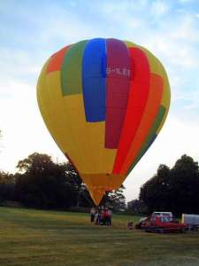 G-ILEE hot air balloon, added to the archive 27 August 2026. Photograph by Andrew Garrett