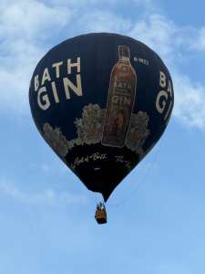 G-INZZ hot air balloon, a Cameron Z-105, added to the archive 15 September 2026. Photograph by jack101