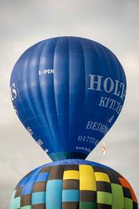 G-IPEN hot air balloon, an Ultramagic M-90, seen at Horningsham, Wiltshire, United Kingdom on 11 September 2026. Photograph by Dave