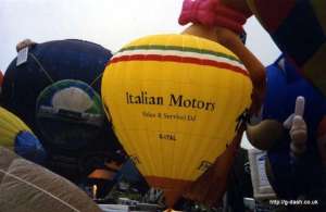 G-ITAL hot air balloon, added to the archive 27 August 2026. Photograph by G Duke