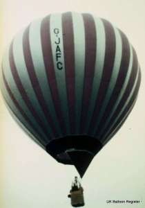 G-JAFC hot air balloon, added to the archive 27 August 2026. Photograph by Mel Kirby