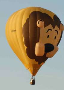 G-JMJR hot air balloon, a Cameron Z-90. Photograph by Paul Coman
