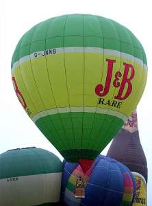 G-JNNB hot air balloon, a Thunder AND Colt Colt 90A, added to the archive 7 September 2026. Photograph by Balloon Spotters Archive