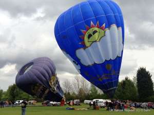 G-JONO hot air balloon, a Thunder AND Colt Colt 77A, added to the archive 7 September 2026. Photograph by Balloon Spotters Archive