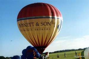 G-JSON hot air balloon, added to the archive 27 August 2026. Photograph by G Duke
