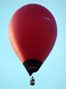 G-KENR hot air balloon, a Balony Kubicek SPOL. S R.O. BB20XR. Photograph by Kevin Boon