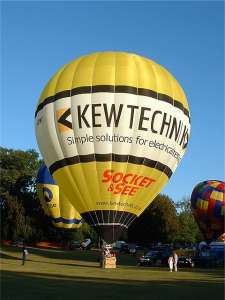 G-KEWT hot air balloon, an Ultramagic M-90. Photograph by Balloon Spotters Archive