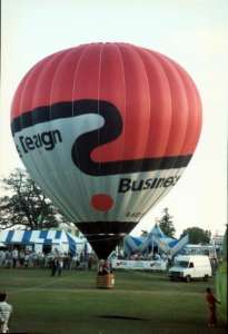 G-KEYY hot air balloon, a Cameron N-77, added to the archive 7 September 2026. Photograph by Andrew Garrett