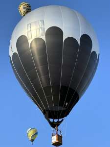 G-KKXR hot air balloon, a Kubicek Factory S.R.O. BB16XR. Photograph by Colin Wright