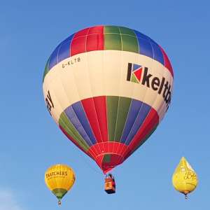 Keltbay hot air balloon G-KLTB, a Lindstrand Technologies LTL Series 1-90