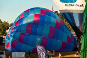 G-KTIE hot air balloon, a Cameron SPORT-70. Photograph by Dave