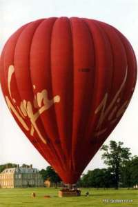G-KVBF hot air balloon, a Cameron A-340HL. Photograph by G Duke