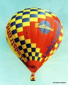G-LBLZ hot air balloon, a Lindstrand Balloons LBL 105A, added to the archive 7 September 2026. Photograph by Mel Kirby