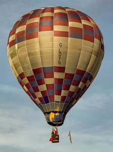 G-LDYS hot air balloon, a Colt 56A
