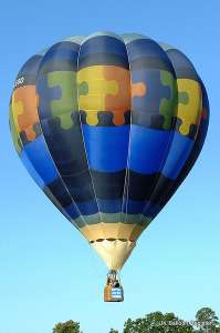G-LEGO hot air balloon, a Cameron O-77, added to the archive 7 September 2026. Photograph by Richard Bowater