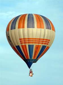 G-LEXI hot air balloon, a Cameron N-77, added to the archive 7 September 2026. Photograph by Balloon Spotters Archive