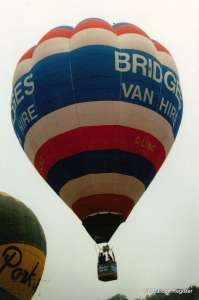 G-LING hot air balloon, added to the archive 27 August 2026. Photograph by Mark Duffy