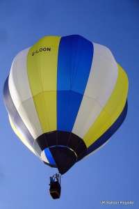 G-LOON hot air balloon, a Cameron C-60. Photograph by Kevin Boon