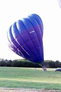 G-LORA hot air balloon, a Cameron A-250. Photograph by Charlie Verrall