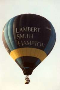 G-LSHI hot air balloon, added to the archive 27 August 2026. Photograph by Andrew Garrett
