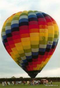 G-LUCE hot air balloon, added to the archive 27 August 2026. Photograph by G Duke