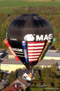 G-MAGL hot air balloon, a SKY 77-24. Photograph by Georges Klomp