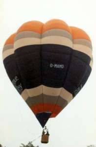 G-MAMO hot air balloon, added to the archive 27 August 2026. Photograph by Andrew Garrett