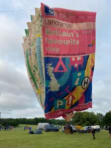 G-MAPS hot air balloon, a SKY Flying MAP, added to the archive 15 September 2026. Photograph by Cera168_