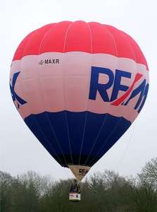 G-MAXR hot air balloon, an Ultramagic S-90. Photograph by Balloon Spotters Archive