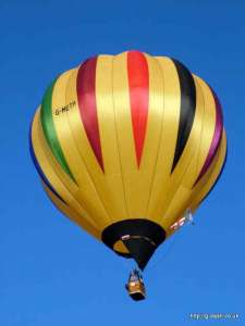 G-METH hot air balloon, a Cameron C-90. Photograph by Balloon Spotters Archive
