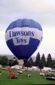 G-MHBD hot air balloon, added to the archive 27 August 2026. Photograph by Mike Clarke