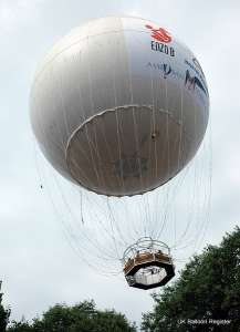 G-MICM hot air balloon, a Lindstrand Technologies 203T Hiflyer. Photograph by aeromedia.it