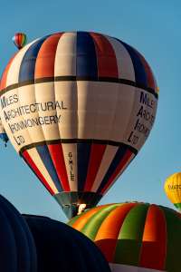 G-MILE hot air balloon, a Cameron N-90