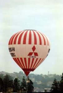 G-MITS hot air balloon, added to the archive 27 August 2026. Photograph by Andrew Garrett