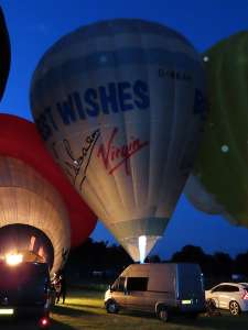 G-MKAK hot air balloon, a Thunder AND Colt Colt 77A, added to the archive 7 September 2026. Photograph by G Bann