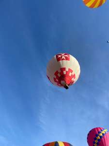 G-MLTA hot air balloon, an Ultramagic M-77, added to the archive 14 September 2026. Photograph by Cera168_