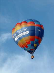 G-MOSY hot air balloon, a Cameron O-84, added to the archive 7 September 2026. Photograph by Balloon Spotters Archive