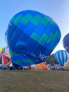 G-MOWW hot air balloon, a Cameron Z-105, added to the archive 15 September 2026. Photograph by R0nN1e