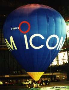 G-MRLN hot air balloon, a SKY 240-24. Photograph by Mel Kirby