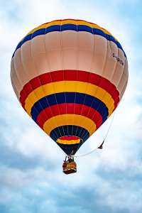 G-MRSW hot air balloon, a Lindstrand HOT AIR Balloons LBL 90A