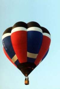 G-MUIR hot air balloon, added to the archive 27 August 2026. Photograph by Andrew Garrett