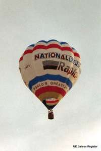 G-NATX hot air balloon, added to the archive 27 August 2026. Photograph by G Duke