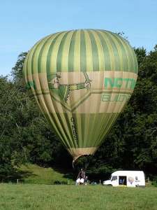 G-NBSI hot air balloon, a Cameron N-77, added to the archive 7 September 2026. Photograph by Balloon Spotters Archive